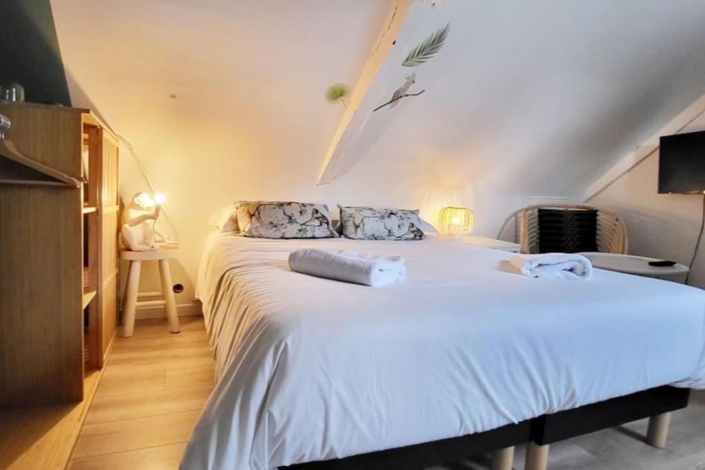 La Cabane - Petit Studio Mansarde - Plage 50M - Rue Gratuite Saint-Malo Exterior photo